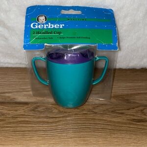 Vintage 1987 Gerber 2 Handled Cup NOS